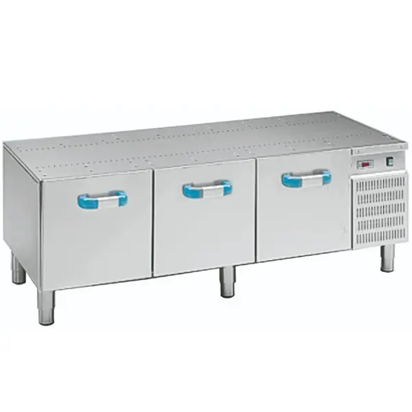 Koelwerkbank | MINIMA 600 | Laag Model | 700L | 3 Laden | -2°C/+10°C | Geforceerd | 1600x535x570(h)mm