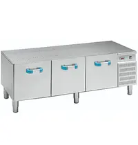 MBM Italy Koelwerkbank | MINIMA 600 | Laag Model | 700L | 3 Deuren | -2°C/+10°C | Geforceerd | 1600x535x570(h)mm