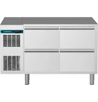 Alpeninox Koelwerkbank | CRIO SMART | 265L | 4 Laden (1/1 GN) | -2°C/+10°C | Geforceerd | App | Zonder Werkblad | 1245x700x800(h)mm