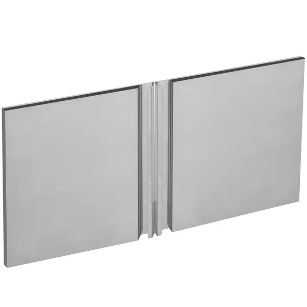 Deurenset | MINIMA 600 | RVS | Open Onderstel | 1000x415x30(h)mm