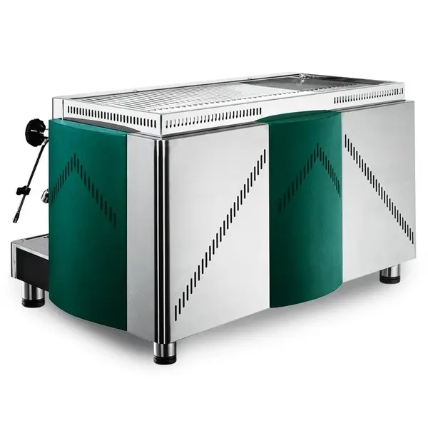 Espressomachine | DIADEMA OLD FASHIONED | RVS | Automatisch | 4 Groepen | Boiler 27L | Digitaal | 400V | 1104x560x519(h)mm