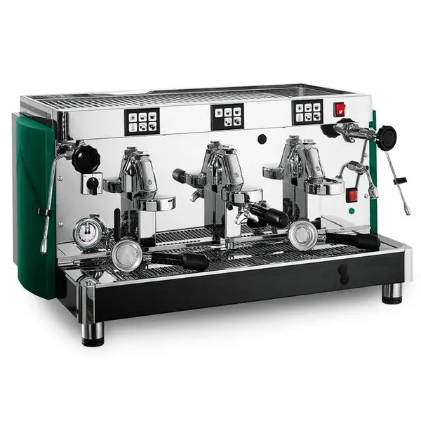 Espressomachine | DIADEMA OLD FASHIONED | RVS | Automatisch | 4 Groepen | Boiler 27L | Digitaal | 400V | 1104x560x519(h)mm