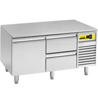 NordCap Koelwerkbank | Laag Model | 184L | 3 Laden (1/1 GN) | +2°C/+8°C | Geforceerd | 1200x700x660/730(h)mm