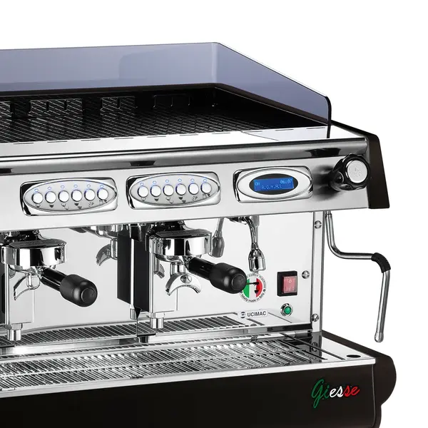 Espressomachine | GIESSE | Zwart | Automatisch | 3 Groepen | Boiler 21L | Digitaal | 400V | 1003x601x566(h)mm