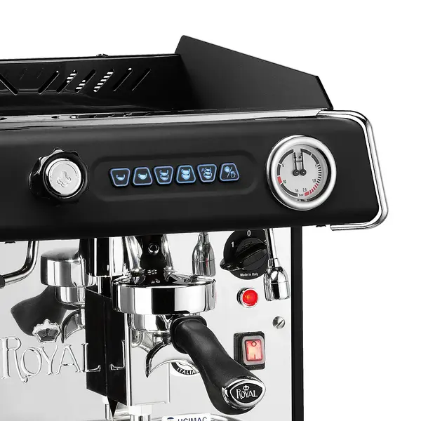 Espressomachine | VITTORIO S | Zwart | Automatisch | 1 Groep | Boiler 7L | Digitaal | 230V | 449x607x521(h)mm