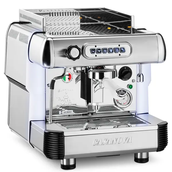 Espressomachine | CASANOVA | RVS | Automatisch | 1 Groep | Boiler 4L | Waterreservoir 5L | Digitaal | 230V | 464x598x488(h)mm