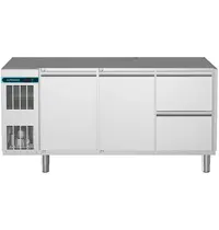 Alpeninox Vrieswerkbank | CRIO SMART | 440L | 2 Deuren + 2 Laden (1/1 GN) | -15°C/-22°C | Geforceerd | App | Zonder Werkblad | 1795x700x850(h)mm