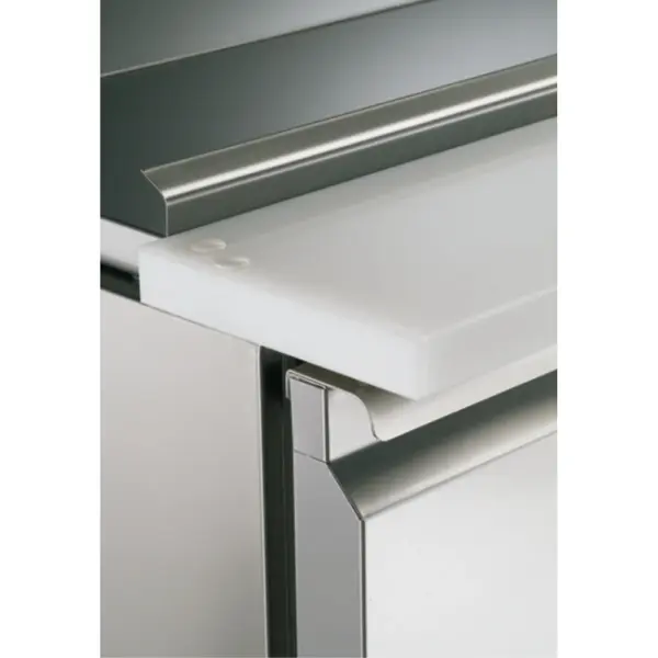 Saladette | 250L | 2 Deuren (1/1 GN) | Boven 2x 1/2 GN + 2x 1/3 GN + 5x 1/6 GN | +2°C/+10°C | Geforceerd | Schuif-/Klapdeksel + Snijblad | 955x700x863(h)mm