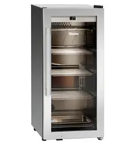 Bartscher Dry Aging Kast | 63L | Zwart | +2°C/+14°C | Geforceerd | Vochtigheid Instelbaar | 395x605x880(h)mm