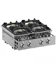 MBM Italy Inbouw Gasfornuis | DROP-IN | Gas | 4 Branders (4x 5.5kW) | Waakvlam | 700x625x250(h)mm 