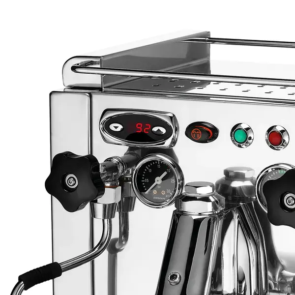 Espressomachine | GIOVE | RVS | Semi-Automatisch | 1 Groep | Boilers 1.3L + 0.8L | 230V | 306x421x440(h)mm