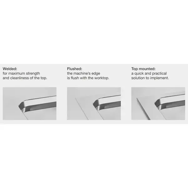 Inbouwfriteuse | DROP-IN | Elektrisch | 15L | 100°C/190°C | 15kW (400V) | Aftapkraan | 400x625x460(h)mm