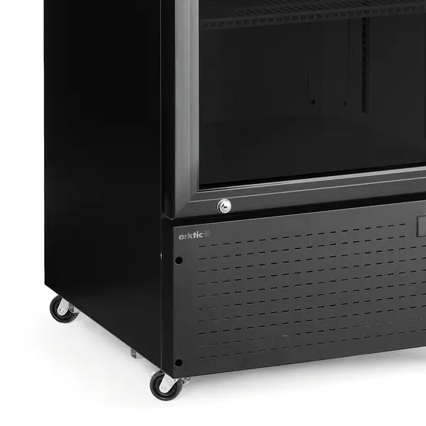 Drankenkoeling | 335L | Zwart | 0°C/+10°C | Statisch + Ventilator | 578x605x1980(h)mm