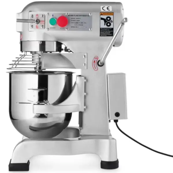 Planeetmenger | MPM | 5kg/10L | 3 Snelheden | Vaste Kop | Verwijderbare Kom | 0.55kW (230V) | 366x450x606(h)mm