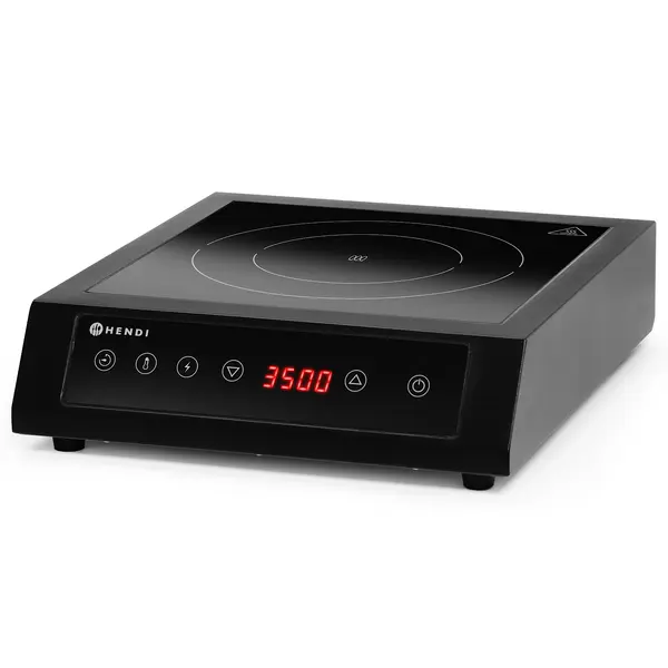 Inductiekookplaat | 1 Kookpunt (Ø280) | 60°C/240°C | 3.5kW (230V) | Timer | 355x400x100(h)mm