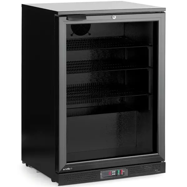 Barkoelkast | 127L | Zwart | 0°C/+10°C | Statisch + Ventilator | 600x530x870(h)mm