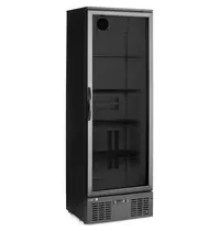 Arktic by HENDI Drankenkoeling | 300L | Zwart | +2°C/+10°C | Statisch + Ventilator | 600x530x1820(h)mm