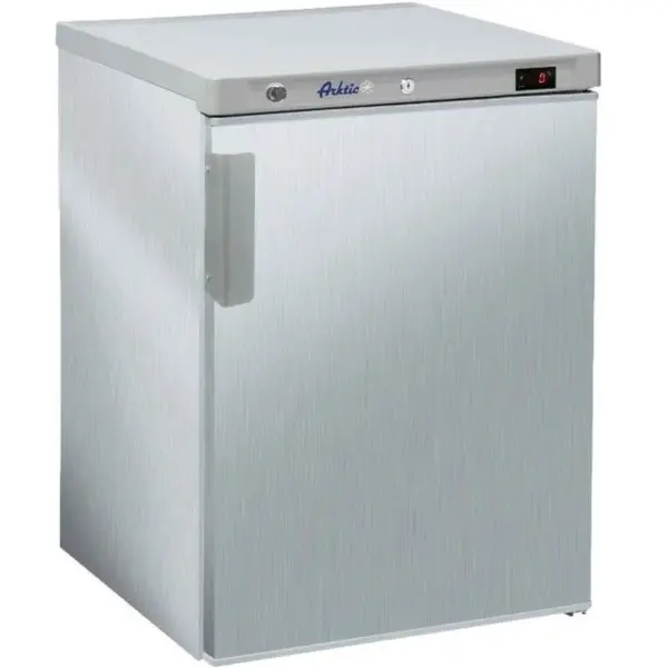 Koelkast | BudgetLine | 200L | RVS | 0°C/+8°C | Statisch + Ventilator | Deuralarm | 598x623x838(h)mm