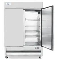 Arktic by HENDI Koelkast | KitchenLine | 1300L (2/1 GN) | RVS | -5°C/+5°C | Statisch + Ventilator | Wielen | 1382x800x2100(h)mm 