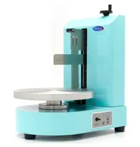 Maxima Taartdecoratiemachine | Pastelblauw | Taarten Ø120/320x180(h)mm | Instelbare Snelheid | 500x370x620(h)mm
