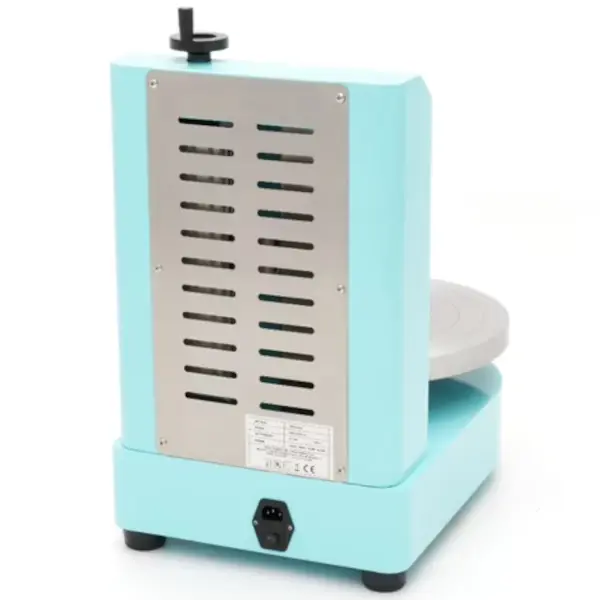 Taartdecoratiemachine | Pastelblauw | Taarten Ø120/320x180(h)mm | Instelbare Snelheid | 500x370x620(h)mm