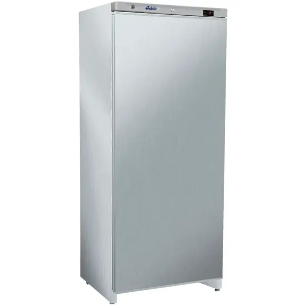 Koelkast | BudgetLine | 600L | RVS | 0°C/+8°C | Statisch + Ventilator | Deuralarm | Wielen | 775x769x1900(h)mm