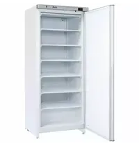 Arktic by HENDI Vrieskast | BudgetLine | 600L | Wit | -18°C/-23°C | Statisch + Ventilator | Deuralarm | Wielen | 775x710x1900(h)mm