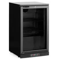 Arktic by HENDI Barkoelkast | 103L | Zwart | 0°C/+10°C | Statisch + Ventilator | 500x530x870(h)mm