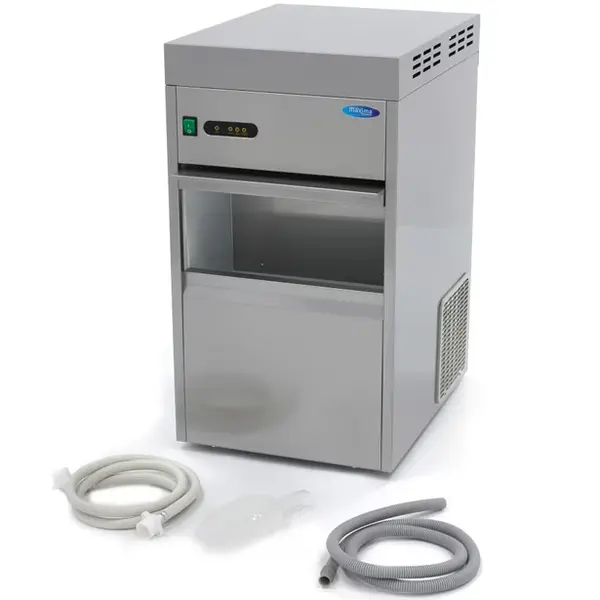 Schilferijsmachine | 50kg/24u | Bunker 10kg | Watergekoeld | 400x510x720(h)mm