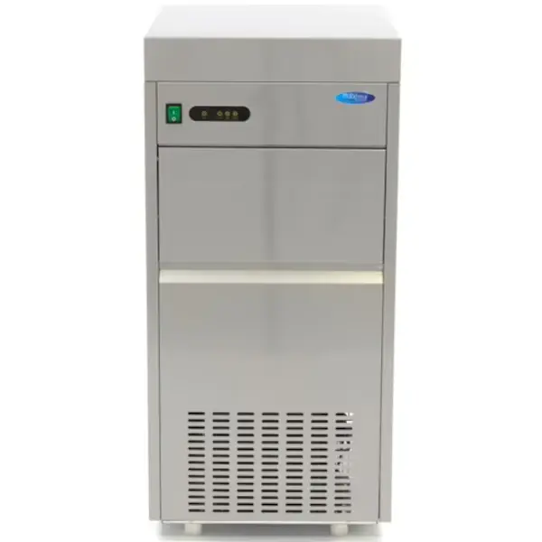 Schilferijsmachine | 85kg/24u | Bunker 20kg | Watergekoeld | 398x510x832(h)mm