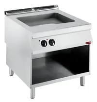 Diamond Multifunctionele Varipan | MAXIMA 900+ | Elektrisch | 22L | 120°C/300°C | 10kW (230V-3F) | Aftapkraan | Open Onderkast | 800x900x850/865(h)mm