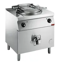 Diamond Kookketel | MAXIMA 900+ | Gas | 150L | Directe Verhitting | 24kW | Waakvlam/Piëzo | Vulkraan + Aftapkraan | 800x900x850/920(h)mm