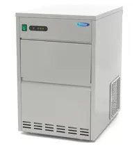Maxima IJsblokjesmachine | Holle Blokjes | 45kg/24u | Bunker 7kg | Watergekoeld | 398x510x608(h)mm 
