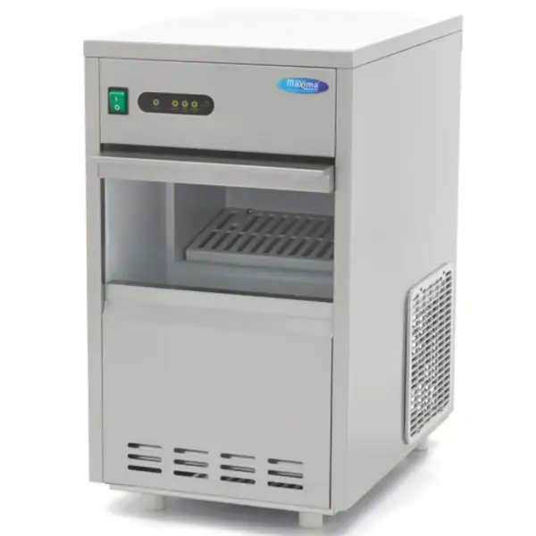 IJsblokjesmachine | Holle Blokjes | 24kg/24u | Bunker 5kg | Watergekoeld | 330x470x580(h)mm