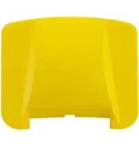 HENDI Deksel | Kunststof | Geel | HENDI Rolcontainer HEN-873458 | 505x415mm 