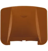 HENDI Deksel | Kunststof | Bruin | HENDI Rolcontainer HEN-873458 | 505x415mm 