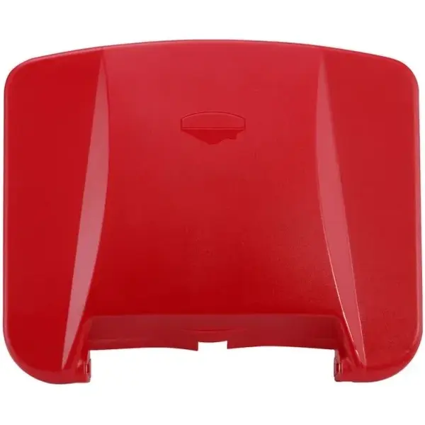 Deksel | Kunststof | Rood | HENDI Rolcontainer HEN-873458 | 505x415mm