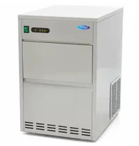 Maxima IJsblokjesmachine | Holle Blokjes | 45kg/24u | Bunker 7kg | Luchtgekoeld | 398x510x608(h)mm