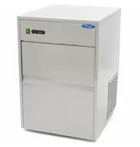 Maxima IJsblokjesmachine | Holle Blokjes | 28kg/24u | Bunker 7kg | Luchtgekoeld | 398x510x608(h)mm