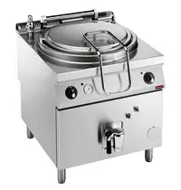 Diamond Kookketel | MAXIMA 900+ | Elektrisch | 150L | Indirecte Verhitting | 21.5kW (230V-3F) | Vulkraan + Aftapkraan | 800x900x849/920(h)mm