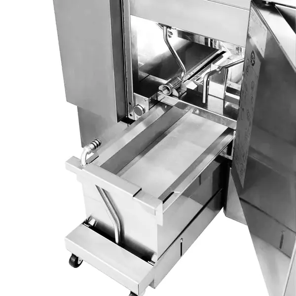 Automatische Friteuse | MAXIMA 900+ | Elektrisch | 23L | 105°C/185°C | 18kW (400V) | Aftapkraan | Digitaal | Automatische Mandlift + Filtering | 400x900x851/1200(h)mm