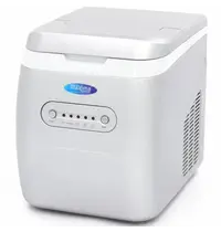 Maxima IJsblokjesmachine | Holle Blokjes | 15kg/24u | Bunker 1kg | Luchtgekoeld | 275x370x335(h)mm