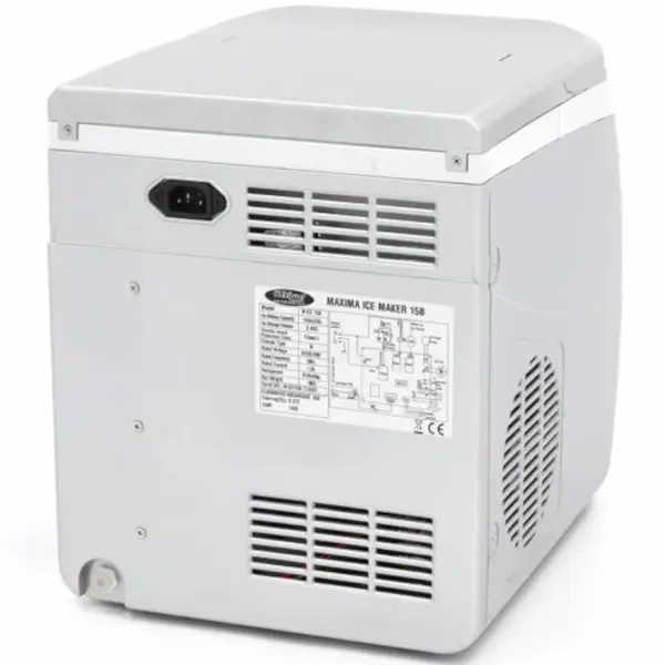 IJsblokjesmachine | Holle Blokjes | 15kg/24u | Bunker 1kg | Luchtgekoeld | 275x370x335(h)mm