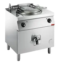 Diamond Kookketel | MAXIMA 900+ | Gas | 150L | Indirecte Verhitting | 27kW | Waakvlam/Piëzo | Vulkraan + Aftapkraan | 800x900x850/920(h)mm