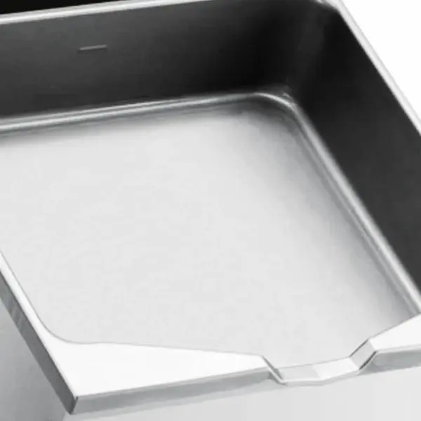 Kantelbare Braadpan | MAXIMA 900+ | Gas | 100L | 120°C/300°C | 27kW | Elektrische Ontsteking (230V) | Vulkraan | Elektrische Kanteling | 1000x900x850/898(h)mm