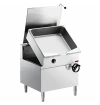 Diamond Kantelbare Braadpan | MAXIMA 900+ | Gas | 100L | 120°C/300°C | 27kW | Elektrische Ontsteking (230V) | Vulkraan | Elektrische Kanteling | 1000x900x850/898(h)mm