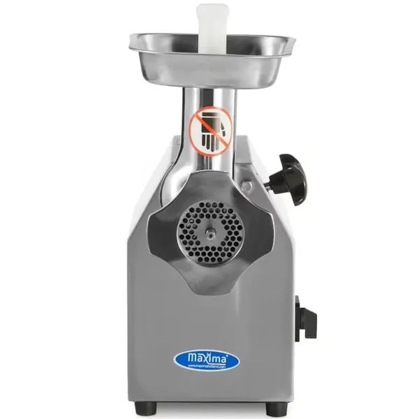 Vlees-/Gehaktmolen | Mes N°22 (Ø220mm) | 220kg/u | Verwijderbare Kop | 0.75kW (230V) | Incl. 2 Roosters (Ø6/8mm) | 240x465x465(h)mm