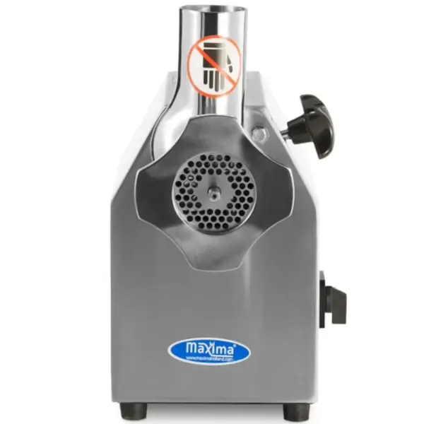 Vlees-/Gehaktmolen | Mes N°22 (Ø220mm) | 220kg/u | Verwijderbare Kop | 0.75kW (230V) | Incl. 2 Roosters (Ø6/8mm) | 240x465x465(h)mm