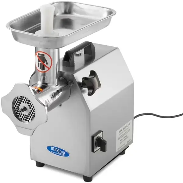 Vlees-/Gehaktmolen | Mes N°22 (Ø220mm) | 220kg/u | Verwijderbare Kop | 0.75kW (230V) | Incl. 2 Roosters (Ø6/8mm) | 240x465x465(h)mm