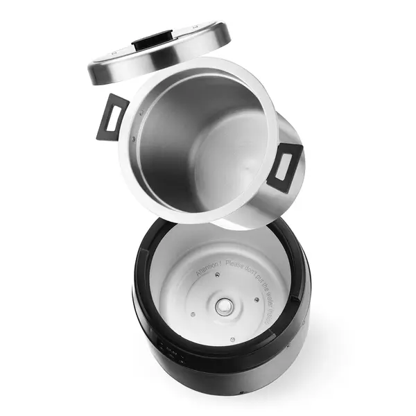 Soepketel | Zwart | 10L | 40°C/90°C | Droge Verwarming | 0.45kW (230V) | 378x330x398(h)mm